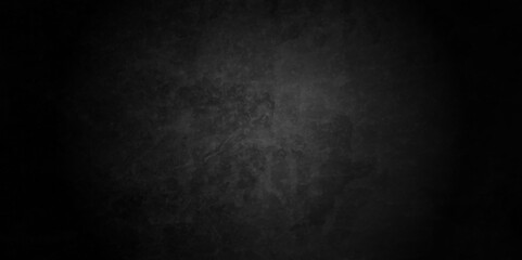 Dark black grunge wall charcoal colors texture backdrop background. Black Board Texture or Background. abstract grey color design are light with white gradient background.	