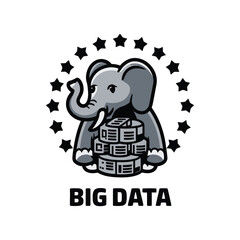 elephant, logo, illustration, animal, wildlife, vector, graphic design, emblem, badge, brand, mascot, silhouette, minimalist, modern, abstract, detailed, line art, hand-drawn, cartoon, sketch