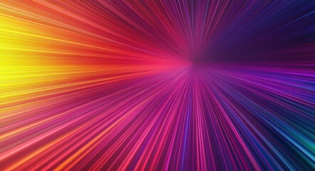 Obraz premium Dynamic Color Explosion Abstract Background Light Speed Burst Rays Energy Attraction