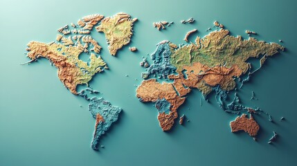 World map highlighting countries with limited hemophilia treatment for World Hemophilia Day observation