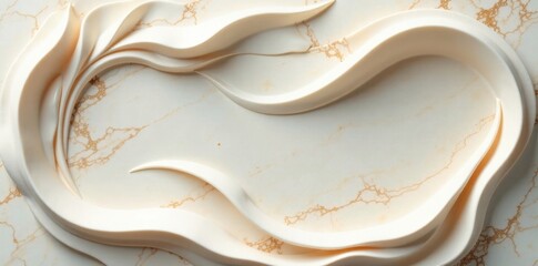 Organic curves and shapes in Alabaster stone for decoration , interior design inspiration, organic shapes