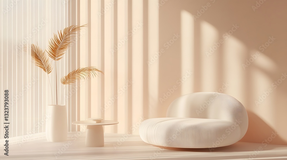 Poster subtle abstract stripes with soft gradients, warm and cool tones, creating a modern and artistic bac