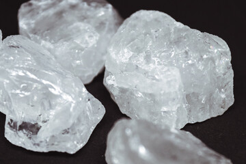 Natural stones, minerals, and crystals, showcasing their raw beauty and intricate patterns. A...