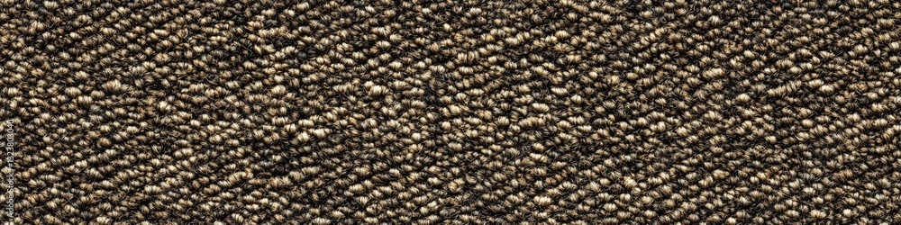 Poster seamless carpet texture of woven fabric with a rich, earthy color palette. the surface features a co