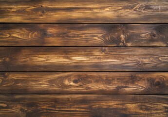 Wood texture background. Rough surface of old knotted table with nature pattern. Top view of vintage wooden timber with cracks. Brown rustic wood for backdrop.