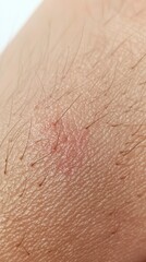 Fototapeta premium Closeup view of skin condition human body high-resolution image clinical environment detailed perspective