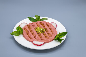 Traditional Lebanese Dish Made Of Raw Meat Called Kibbeh 