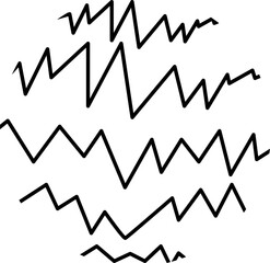 heart beat graph scribble