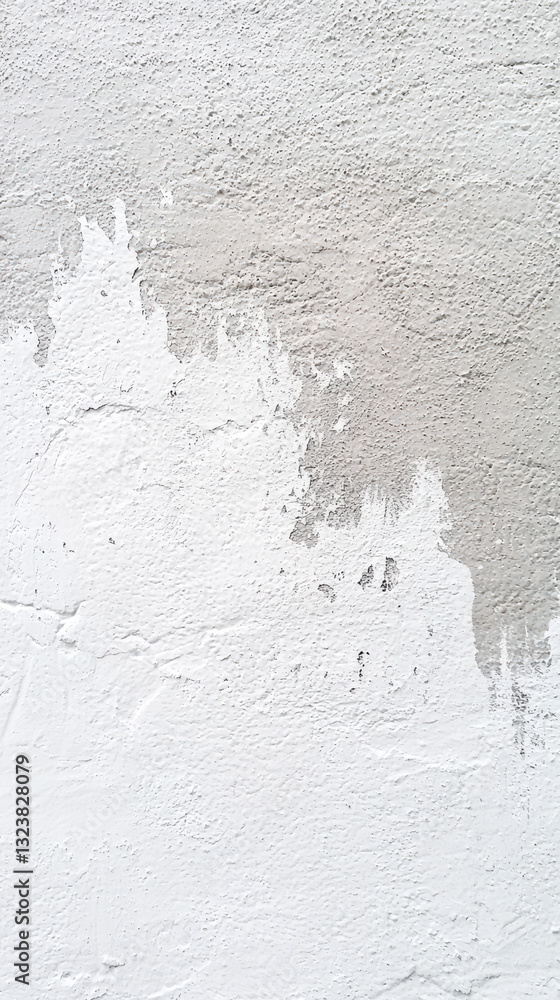 Poster weathered wall texture: a captivating close-up of a textured wall with a distressed, partially paint