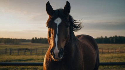 Obraz premium Stunning Colt Capture in a Rustic Barn Setting