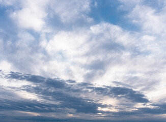 Fototapeta premium nuages gris