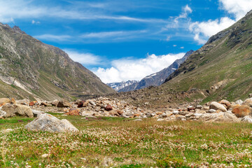 mountain landscape with mountains