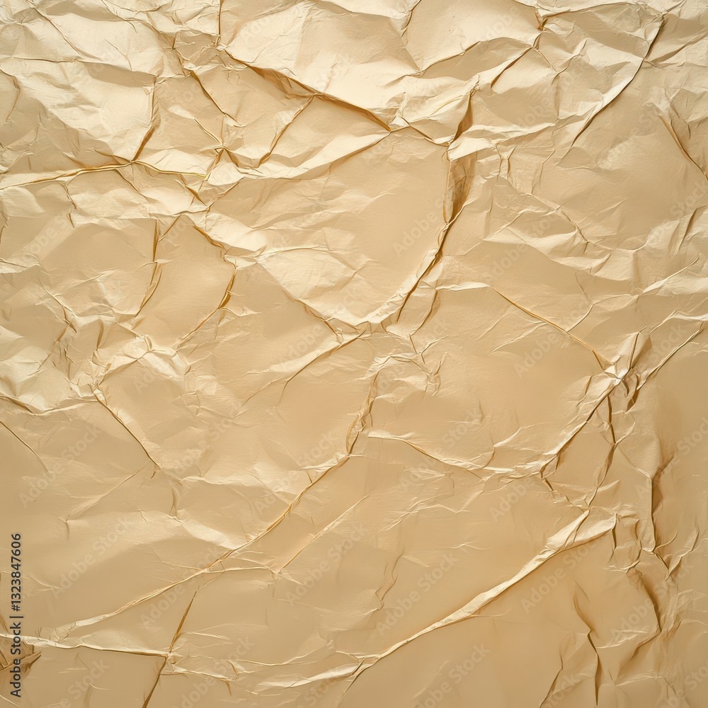 Poster vintage paper textures combined with subtle metallic textures create an intriguing yet minimalist su