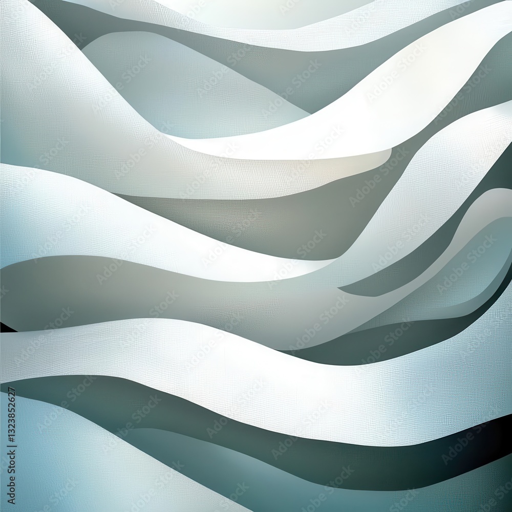 Poster a digital linen paper texture forms the base for a minimalist scene, enhanced by fluid acrylic backg