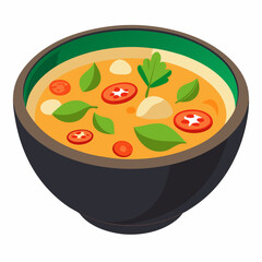 soup  with chicken