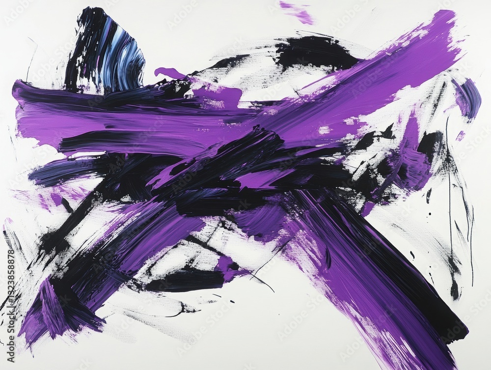 Poster abstract color swirl: a bold, expressive artwork bursts with vibrant colors and dynamic brushstrokes