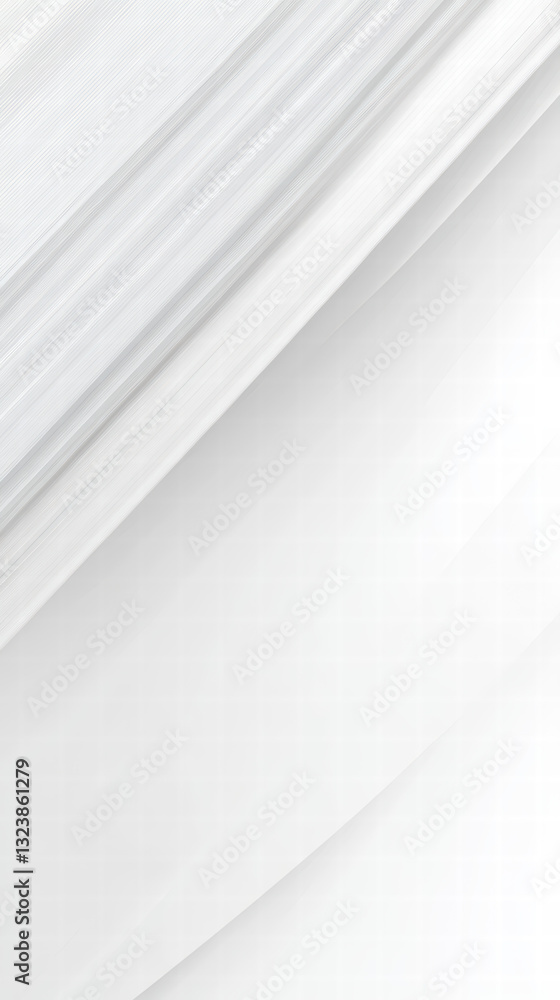 Poster folded fabric abstract: a minimalist abstract composition showcases the elegant folds of a fabric, r