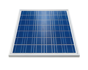 Single solar panel, clean energy source