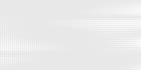 Dot white gray wave light technology texture background. Abstract big data digital concept.