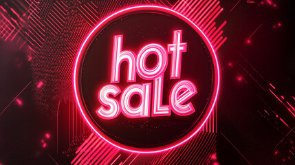 neon banner for web advertising
