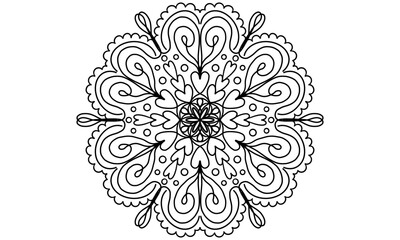 ハート花模様レース