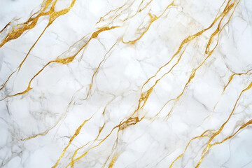Luxurious white Carrara statuaries marble texture background. glossy marble with golden streaks. Luxury White Gold Marble texture background vector. Panoramic Marbling texture design