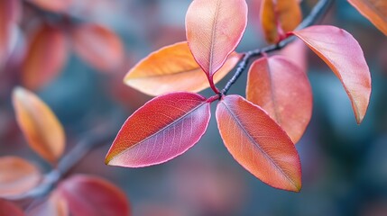 Vibrant autumn leaves in a serene park, capturing nature's quiet beauty and seasonal transition.