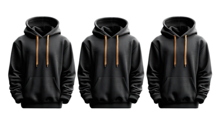 Man in black suit wearing gloves with boxing equipment in winter fashion