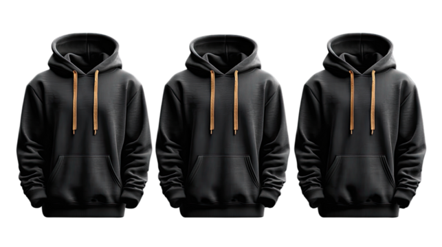 Man in black suit wearing gloves with boxing equipment in winter fashion