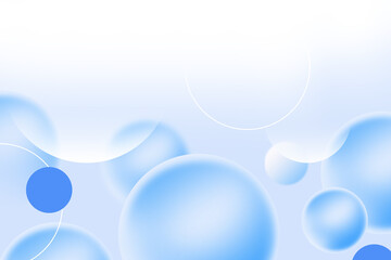 Abstract geometric background gradient soft light blue bokeh for Graphic Business background hitech technology digital design illustration web template background backdrop desktop wallpaper bubbles
