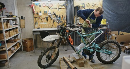 Engaging in DIY motorcycle repair within your personal workshop can be a rewarding experience