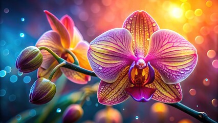 Stunning Orchid in Sunlight