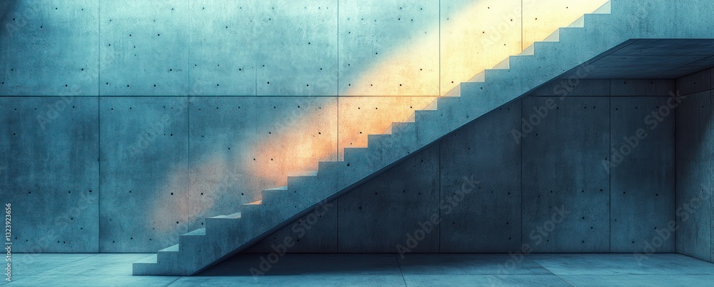 Poster concrete texture background soft diffused lighting modern architecture gray industrial aesthetic