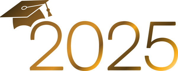 Obraz premium Class of 2025 Icon