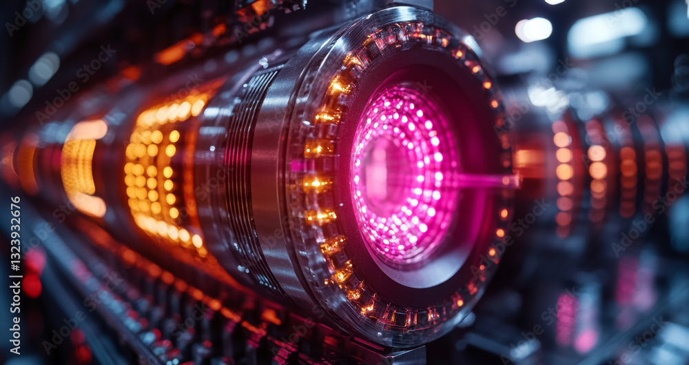 Aufkleber The intricate design of advanced quantum processors is showcased, highlighting qubits in superposition and entanglement phases. This setup illustrates the intersection of computing and data analysis.