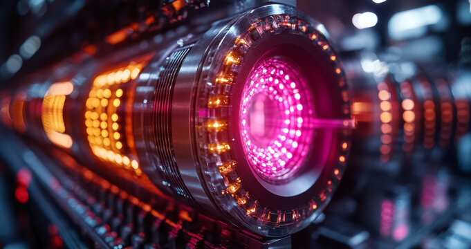 The intricate design of advanced quantum processors is showcased, highlighting qubits in superposition and entanglement phases. This setup illustrates the intersection of computing and data analysis.