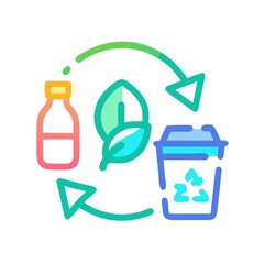 Obraz premium Icons- Renewable Energy