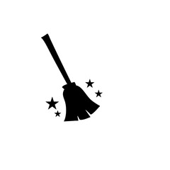 Broom vector icons
