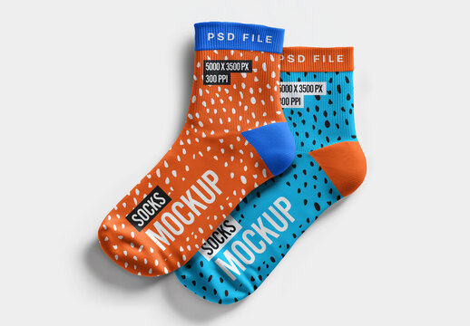 Socks Mockup