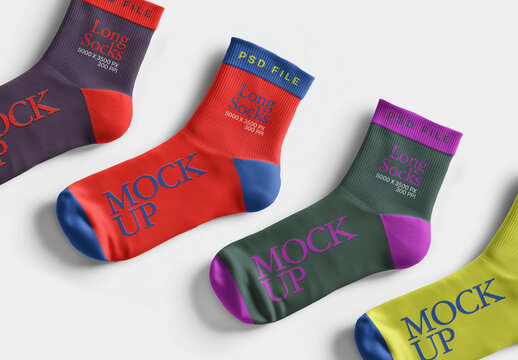 Socks Mockup