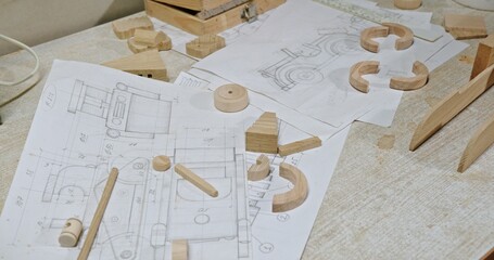 Woodworking Project Detailed Plans and Parts are currently in progress for completion