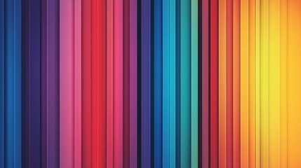 Obraz premium Colorful vertical stripes creating vibrant and modern background design