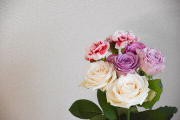 カラフルな花束