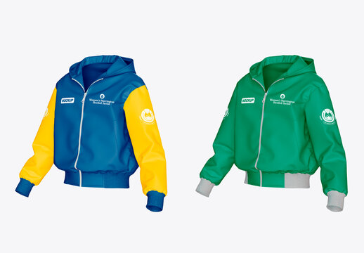 Women's Harrington Hooded Jacket