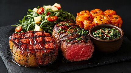 Grilled Meat Close Up