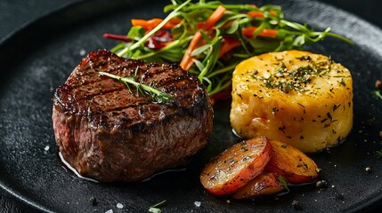 Grilled Meat Close Up