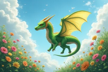 Obraz premium Uncharted Cosmic Meeting of Dragons