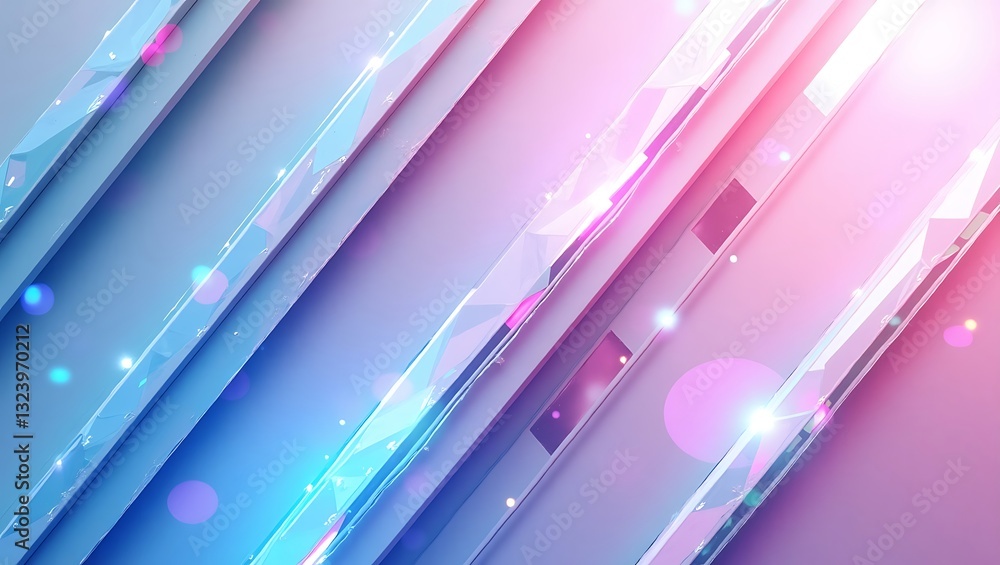 Aufkleber vibrant abstract background material featuring stylish diagonal stripes in a mesmerizing geometry pa