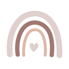 Rainbow Clipart Illustration Design 