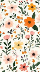 Beautiful Floral Pattern for Spring